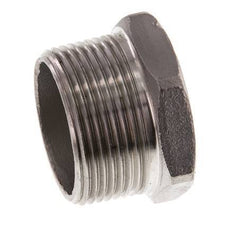 1 1/4'' NPT macho Tapón de cierre de acero inoxidable con hexágono exterior 16 Bar