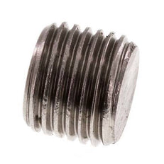 G 1/4'' Tapón de cierre de acero inoxidable con hexágono interior sin collarín 40 Bar