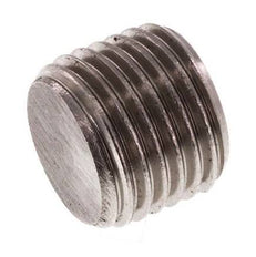 G 1/4'' Tapón de cierre de acero inoxidable con hexágono interior sin collarín 40 Bar
