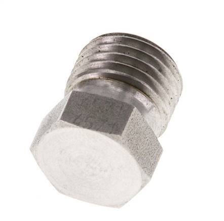 6S Tapón de cierre de acero inoxidable para tubos 630 Bar DIN 2353
