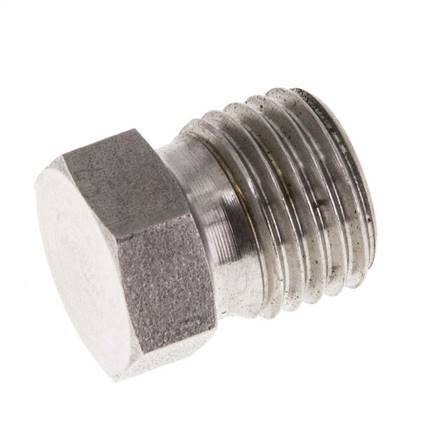 6S Tapón de cierre de acero inoxidable para tubos 630 Bar DIN 2353