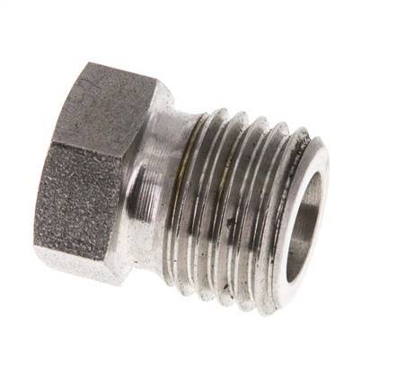 6S Tapón de cierre de acero inoxidable para tubos 630 Bar DIN 2353