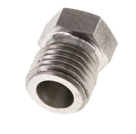 6S Tapón de cierre de acero inoxidable para tubos 630 Bar DIN 2353