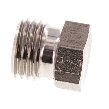 8L Tapón de cierre de acero inoxidable para tubos 315 Bar DIN 2353