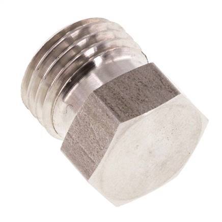 8L Tapón de cierre de acero inoxidable para tubos 315 Bar DIN 2353