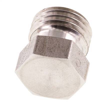 8L Tapón de cierre de acero inoxidable para tubos 315 Bar DIN 2353