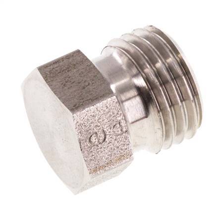 8L Tapón de cierre de acero inoxidable para tubos 315 Bar DIN 2353
