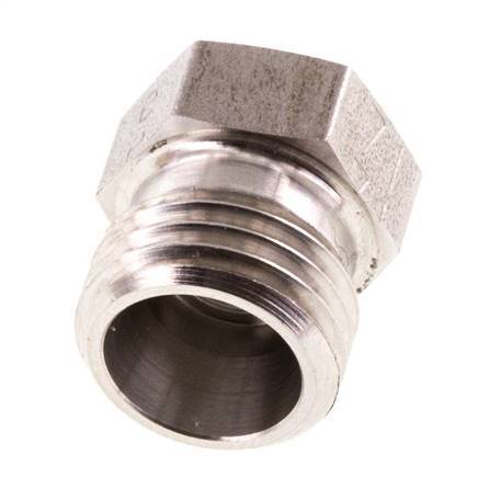 8L Tapón de cierre de acero inoxidable para tubos 315 Bar DIN 2353