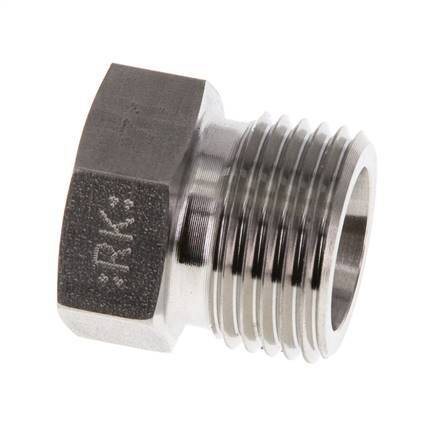 10S Tapón de cierre de acero inoxidable para tubos 630 Bar DIN 2353