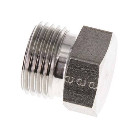 12L Tapón de cierre de acero inoxidable para tubos 315 Bar DIN 2353