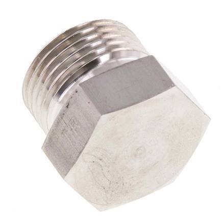 12S Tapón de cierre de acero inoxidable para tubos 630 Bar DIN 2353