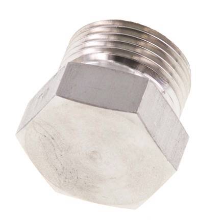 12S Tapón de cierre de acero inoxidable para tubos 630 Bar DIN 2353