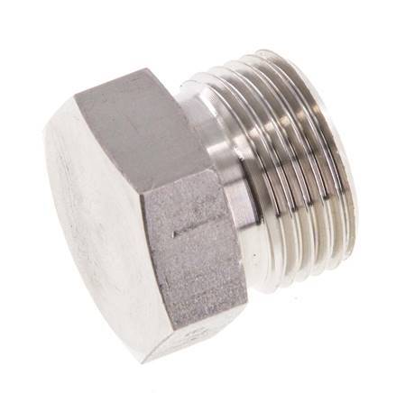 12S Tapón de cierre de acero inoxidable para tubos 630 Bar DIN 2353