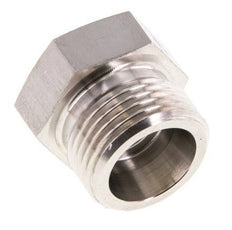 12S Tapón de cierre de acero inoxidable para tubos 630 Bar DIN 2353