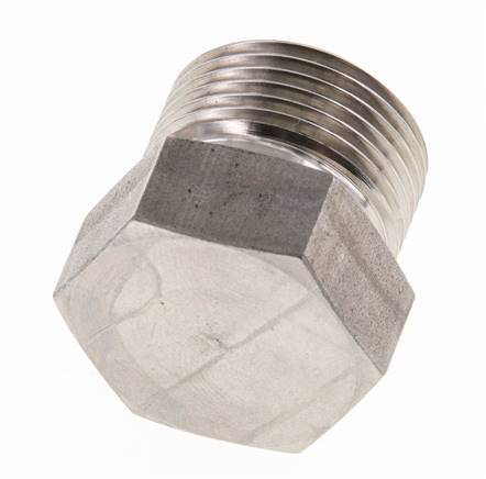 14S Tapón de cierre de acero inoxidable para tubos 630 Bar DIN 2353