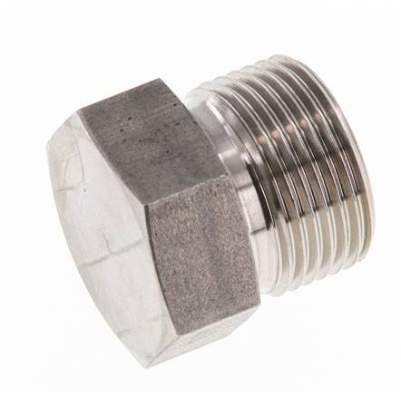 14S Tapón de cierre de acero inoxidable para tubos 630 Bar DIN 2353