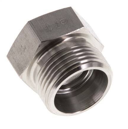 15L Tapón de cierre de acero inoxidable para tubos 315 Bar DIN 2353