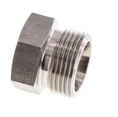 20S Tapón de cierre de acero inoxidable para tubos 400 Bar DIN 2353