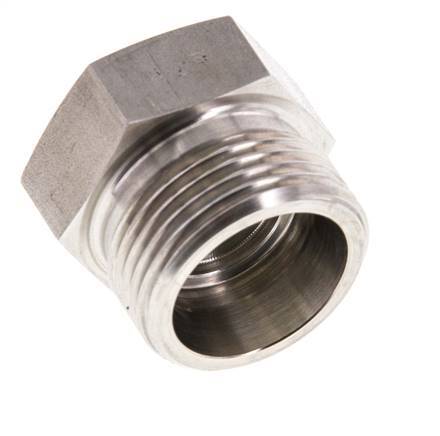 20S Tapón de cierre de acero inoxidable para tubos 400 Bar DIN 2353