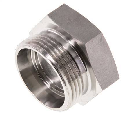 Tapón de cierre de acero inoxidable 28L para tubos 160 Bar DIN 2353