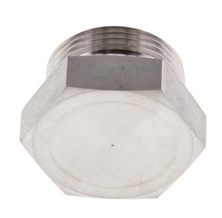Tapón de cierre de acero inoxidable 28L para tubos 160 Bar DIN 2353