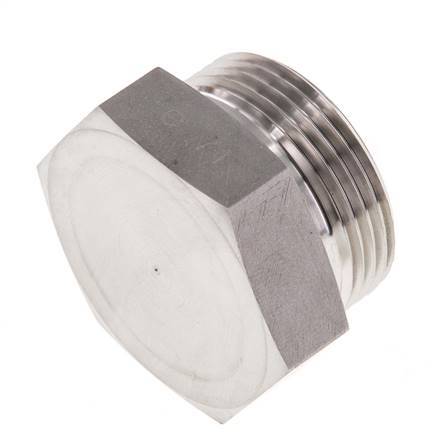 Tapón de cierre de acero inoxidable 28L para tubos 160 Bar DIN 2353