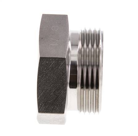 Tapón de cierre de acero inoxidable 28L para tubos 160 Bar DIN 2353