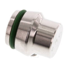 16S Tapón de cierre de acero inoxidable para accesorios de anillo cortante 400 Bar DIN 2353