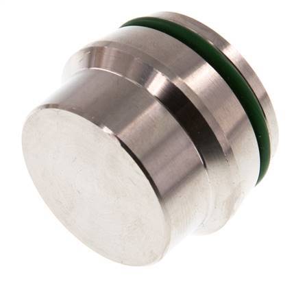 30S Tapón de cierre de acero inoxidable para accesorios de anillo cortante 400 Bar DIN 2353