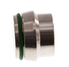 30S Tapón de cierre de acero inoxidable para accesorios de anillo cortante 400 Bar DIN 2353