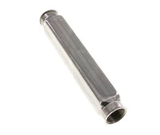 2xG 1'' x 4xG 1/2'' Bloque distribuidor de acero inoxidable de una cara 10 Bar
