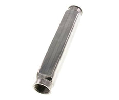 2xG 1'' x 4xG 1/2'' Bloque distribuidor de acero inoxidable de una cara 10 Bar