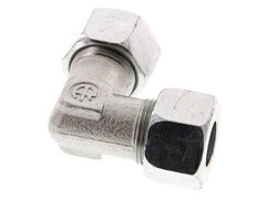 16S Acero zincado Codo de 90 grados Anillo de corte 400 Bar DIN 2353