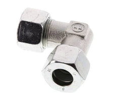 16S Acero zincado Codo de 90 grados Anillo de corte 400 Bar DIN 2353
