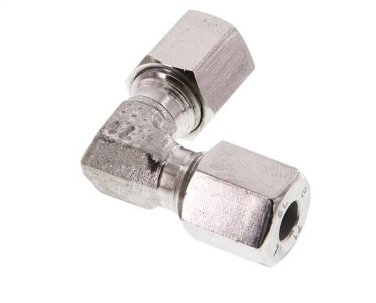 codo de 90 grados de acero inoxidable 6L Anillo de corte 315 Barra DIN 2353