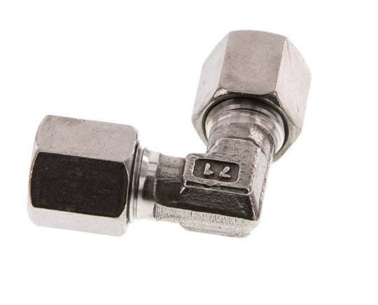 6S Codo de acero inoxidable de 90 grados Anillo de corte 630 Barra DIN 2353