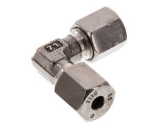 6S Codo de acero inoxidable de 90 grados Anillo de corte 630 Barra DIN 2353
