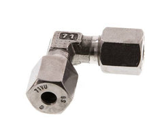 6S Codo de acero inoxidable de 90 grados Anillo de corte 630 Barra DIN 2353