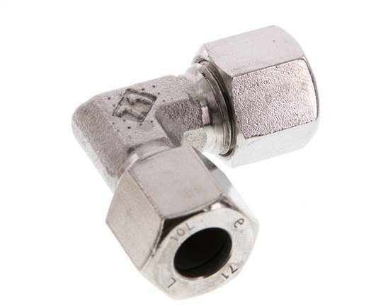10L Acero inoxidable 90 grados Codo Anillo de corte 315 Barra DIN 2353