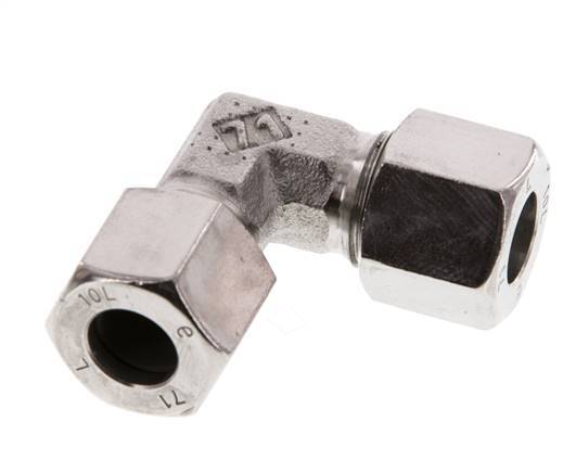 10L Acero inoxidable 90 grados Codo Anillo de corte 315 Barra DIN 2353