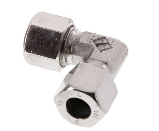 10L Acero inoxidable 90 grados Codo Anillo de corte 315 Barra DIN 2353