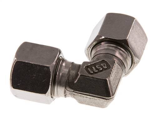 10S Codo de acero inoxidable de 90 grados Anillo de corte 630 Barra DIN 2353