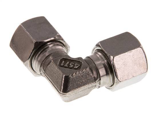 10S Codo de acero inoxidable de 90 grados Anillo de corte 630 Barra DIN 2353