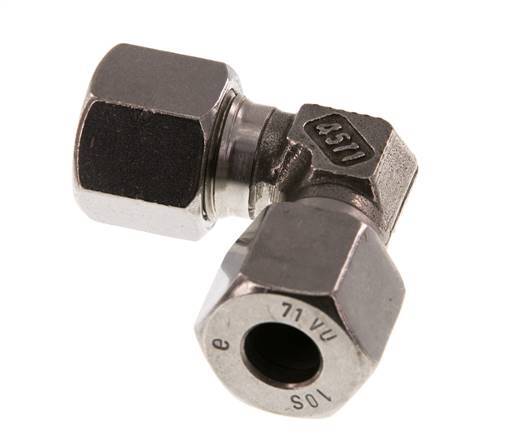 10S Codo de acero inoxidable de 90 grados Anillo de corte 630 Barra DIN 2353