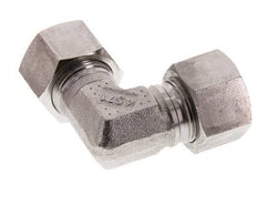 16S Codo de acero inoxidable de 90 grados Anillo de corte 400 Barra DIN 2353