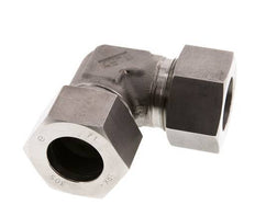 30S Codo de acero inoxidable de 90 grados Anillo de corte 400 Barra DIN 2353