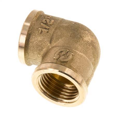 G 1/2'' Codo de latón de 90 grados 16 Bar