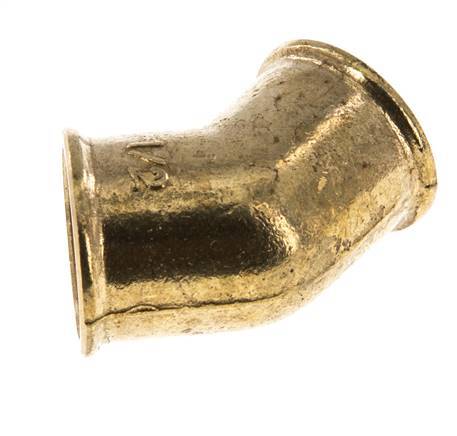 Rp 1/2'' Codo de latón de 45 grados 16 Bar