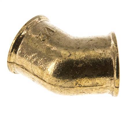 Rp 1/2'' Codo de latón de 45 grados 16 Bar