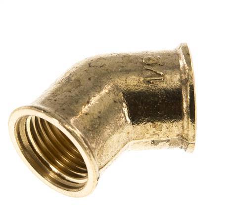 Rp 1/2'' Codo de latón de 45 grados 16 Bar